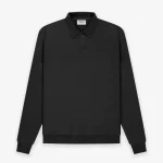 fear of god essentials long sleeve polo sweatshirt