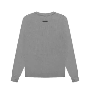 fear of god essentials overlapped sweater