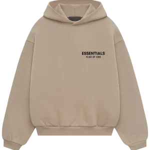 Basic Beige Essentials Hoodie