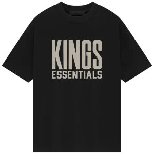 Black Essentials King T Shirts