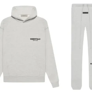 Beige Essentials Tracksuit