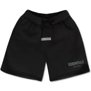 Essentials Black Shorts