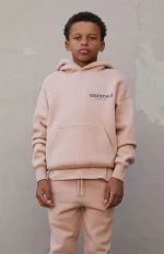 Kid's Essentials Hoodie Pink