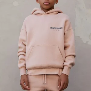 Kid's Essentials Hoodie Pink