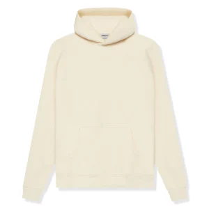 Cream Color Essentials Hoodie