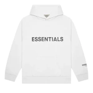 Black and White Essentials Hoodie