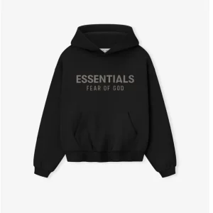 Essentials Black Hoodie